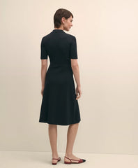 Viscose Polo Knit Dress