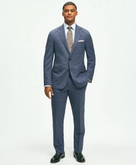 Classic Fit Wool Checked 1818 Suit