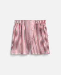 Cotton Broadcloth Butcher-Stripe Boxers