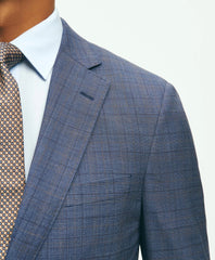 Classic Fit Wool Checked 1818 Suit