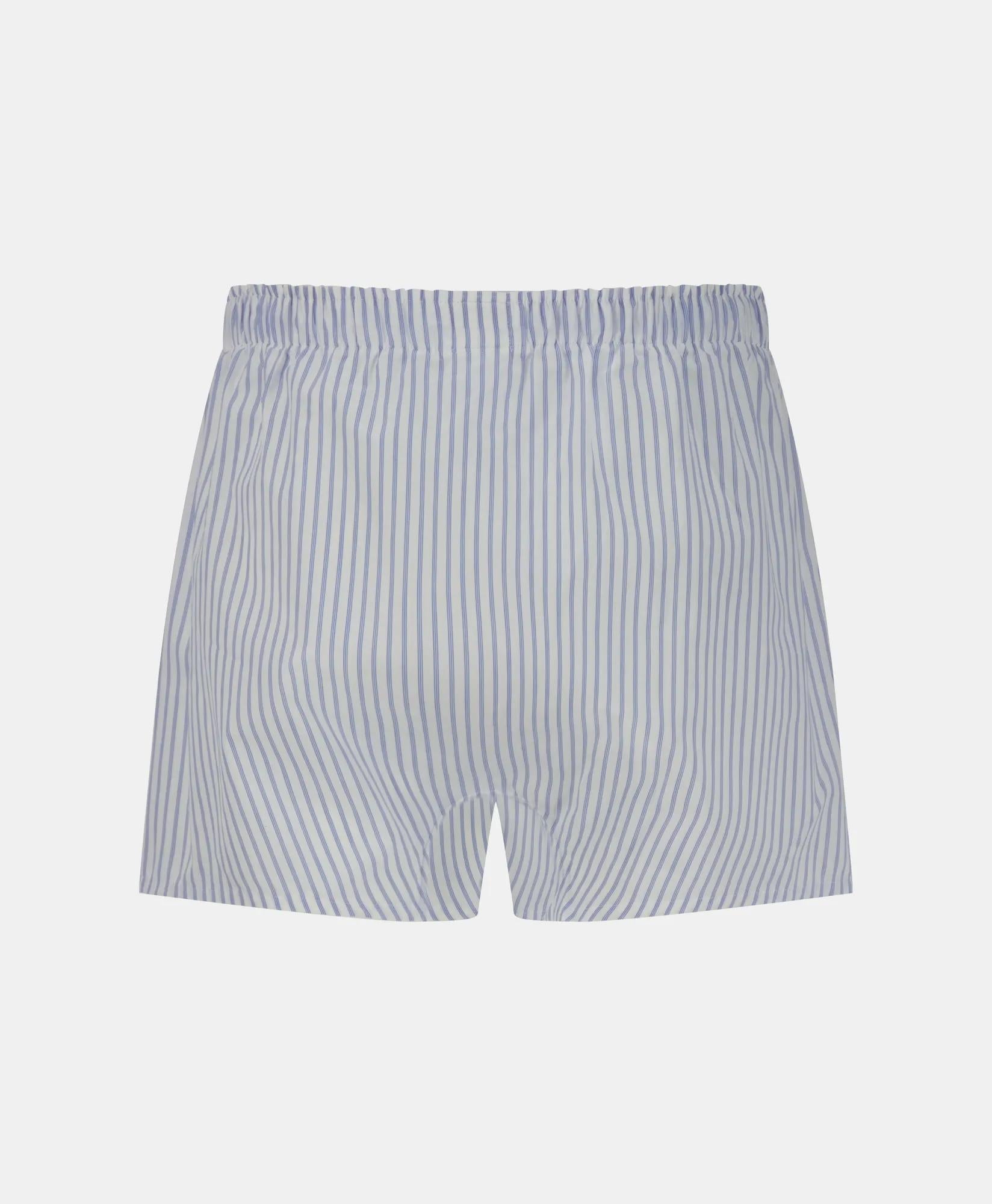 Slim Fit Cotton Broadcloth Striped Boxers