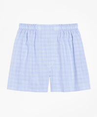 Cotton Broadcloth Glen Plaid Boxers