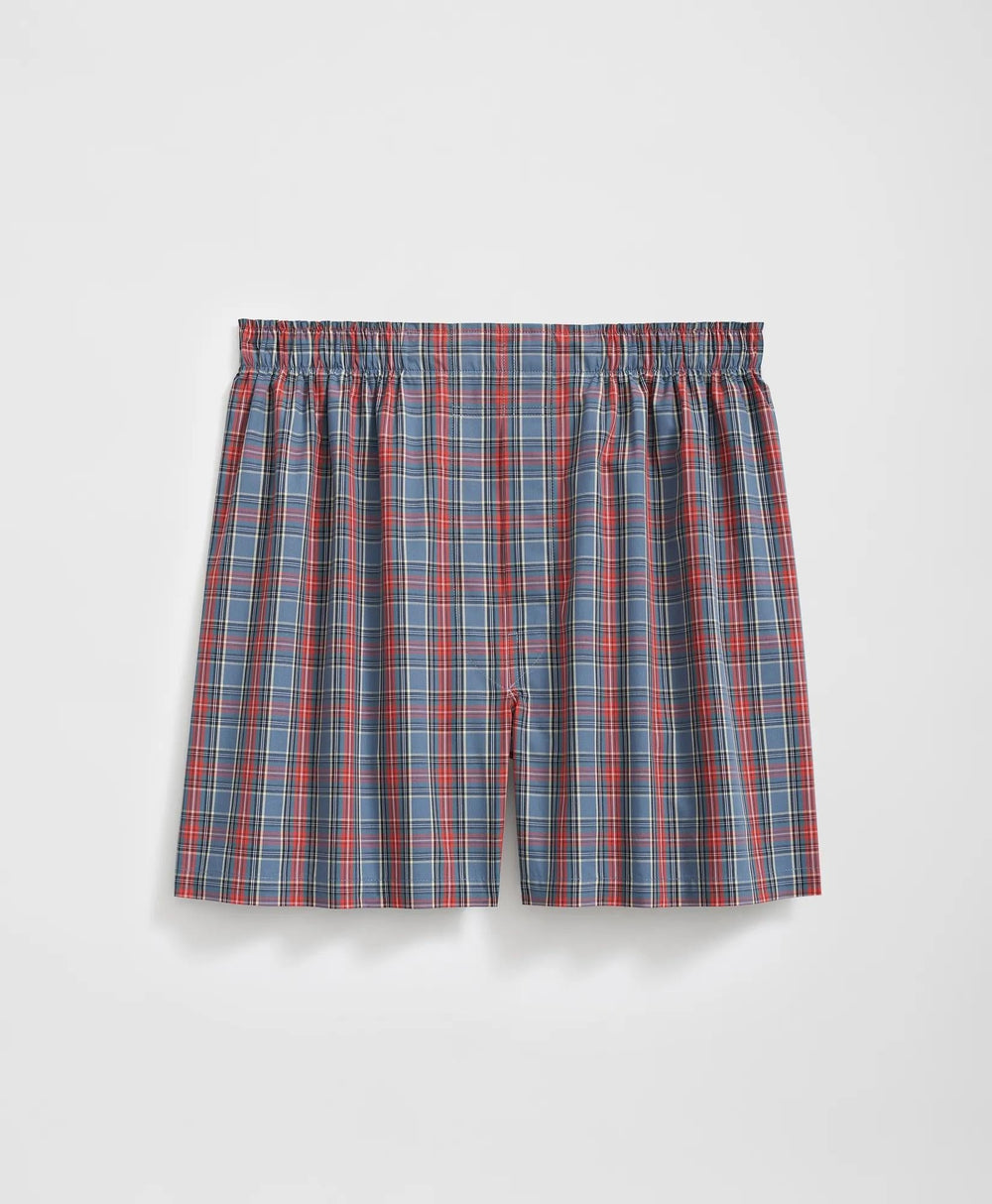 Cotton Broadcloth Tartan Boxers