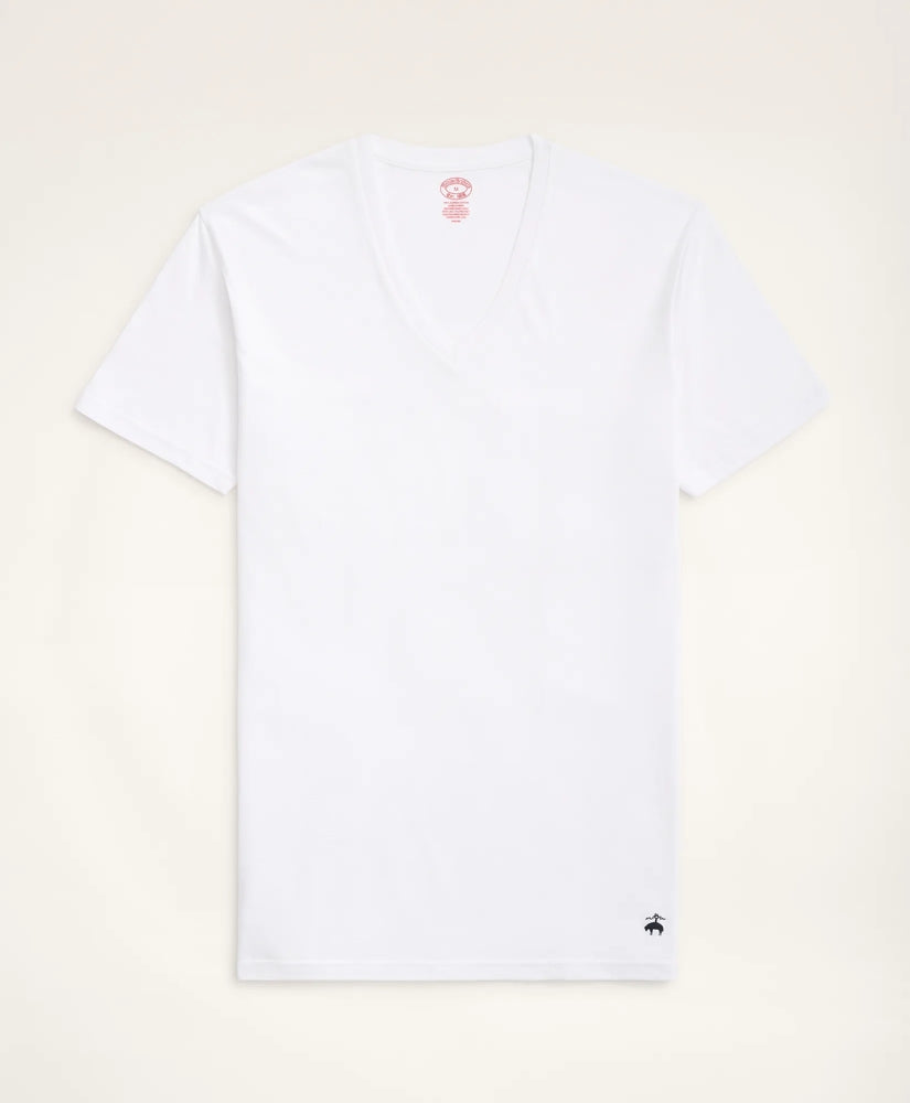 Supima® Cotton V-Neck Undershirt-3 Pack
