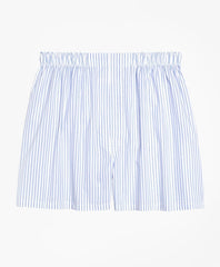 Cotton Broadcloth Ground Stripe Boxers