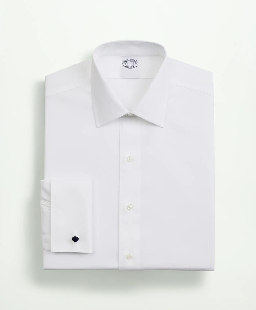 Stretch Supima® Cotton Non-Iron Pinpoint Oxford Ainsley Collar Dress Shirt