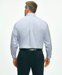 Non-Iron Pinpoint Button-Down Collar Big & Tall Stretch Dress Shirt