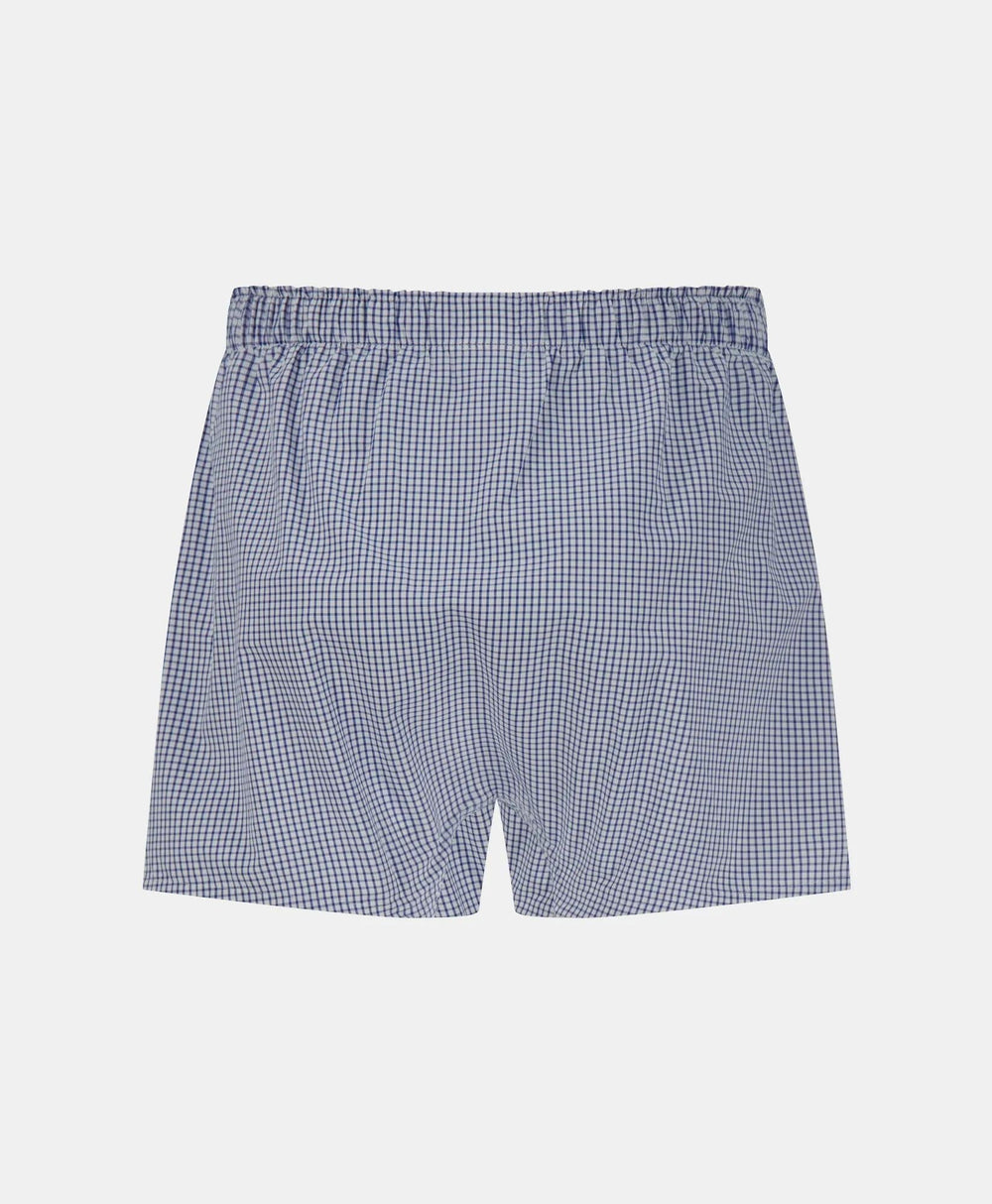 Slim Fit Cotton Broadcloth Check Boxers