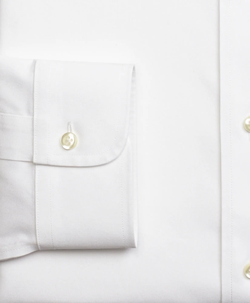 Stretch Supima® Cotton Non-Iron Pinpoint Oxford Button-Down Collar Dress Shirt