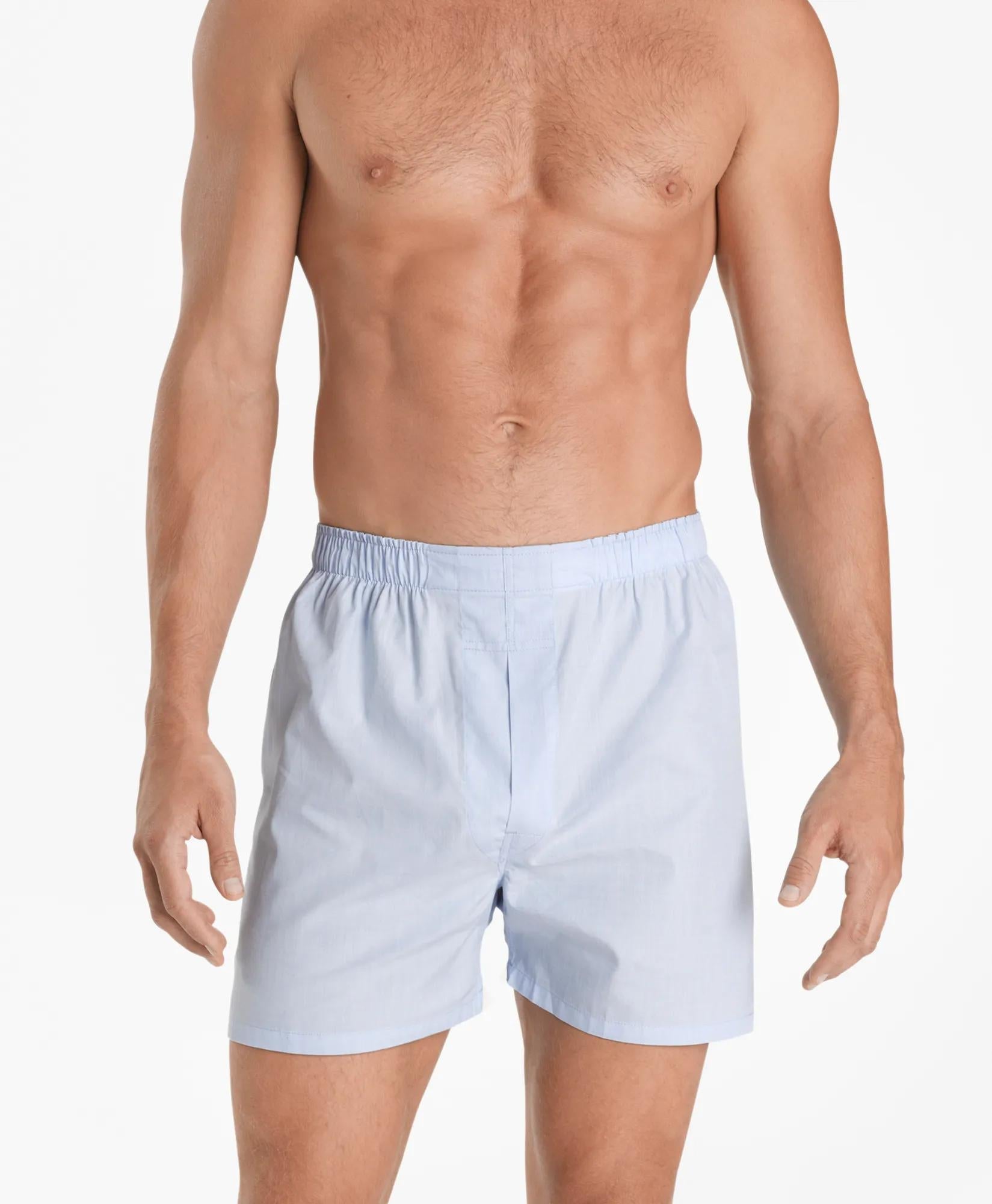 Cotton Broadcloth End-on-End Boxers
