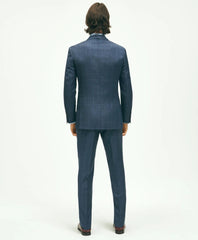Slim Fit Wool Windowpane 1818 Suit