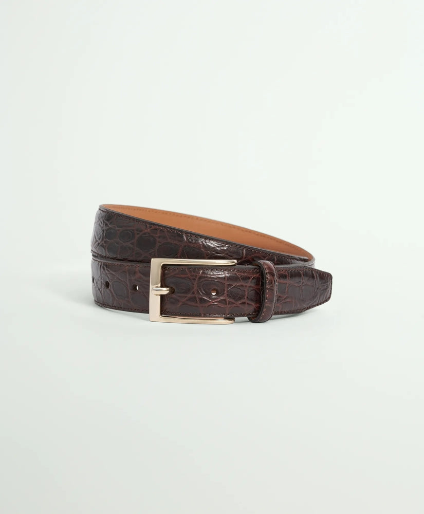 Leather Embossed Belt