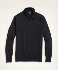 Big & Tall Supima® Cotton Quarter-Zip Sweater