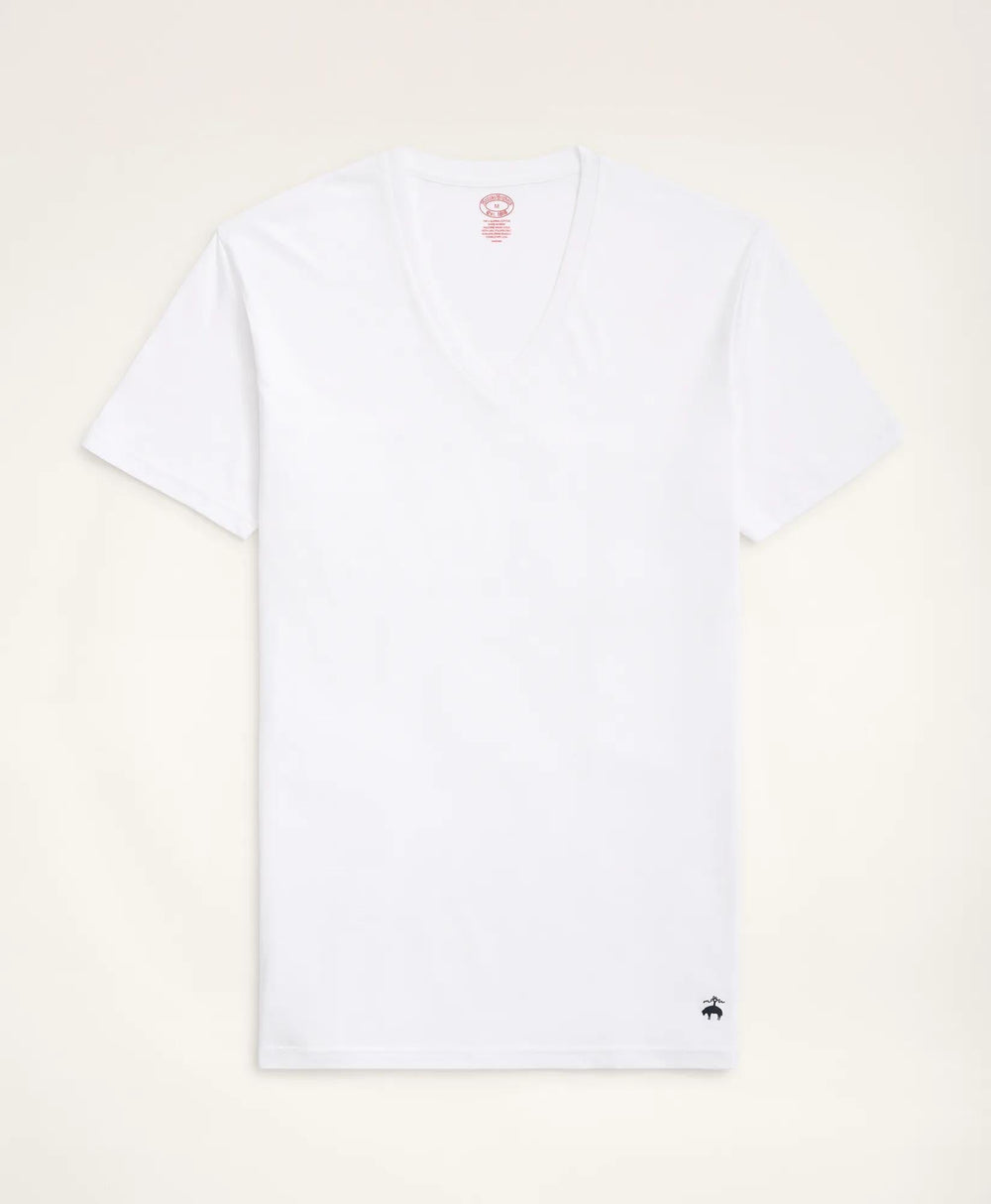 Supima® Cotton V-Neck Undershirt-3 Pack