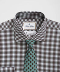 Brooks Brothers X Thomas Mason® Cotton English Collar Checked Dress Shirt