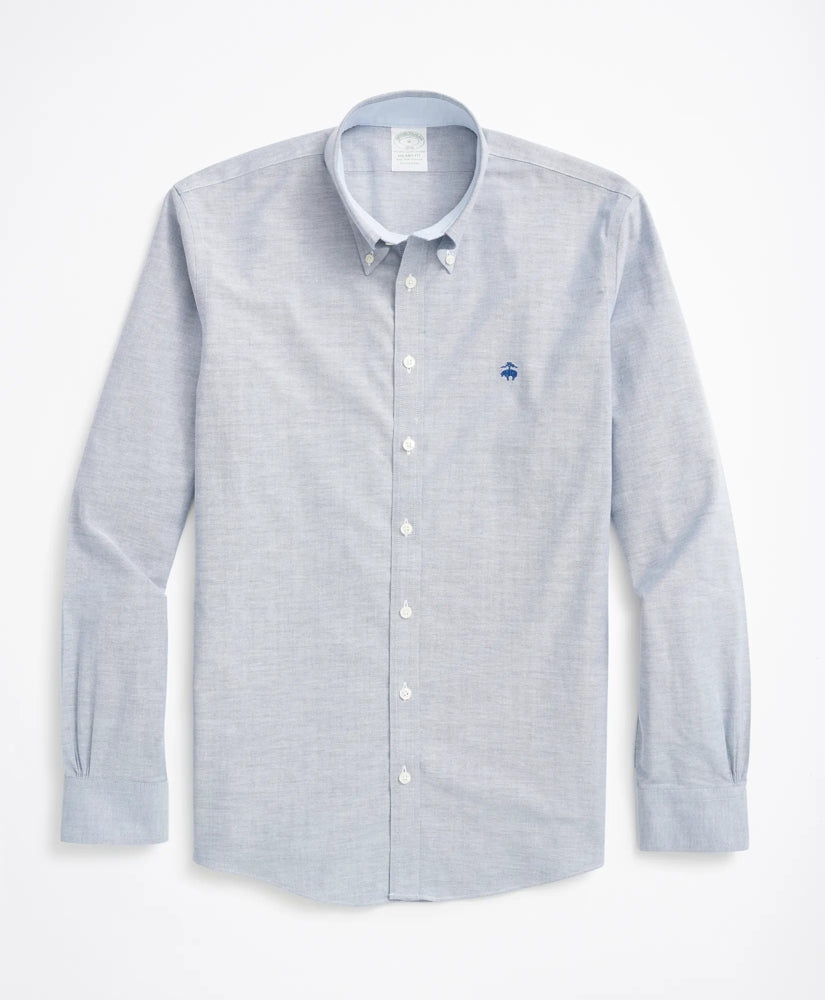 Stretch Non-Iron Oxford Button-Down Collar Sport Shirt