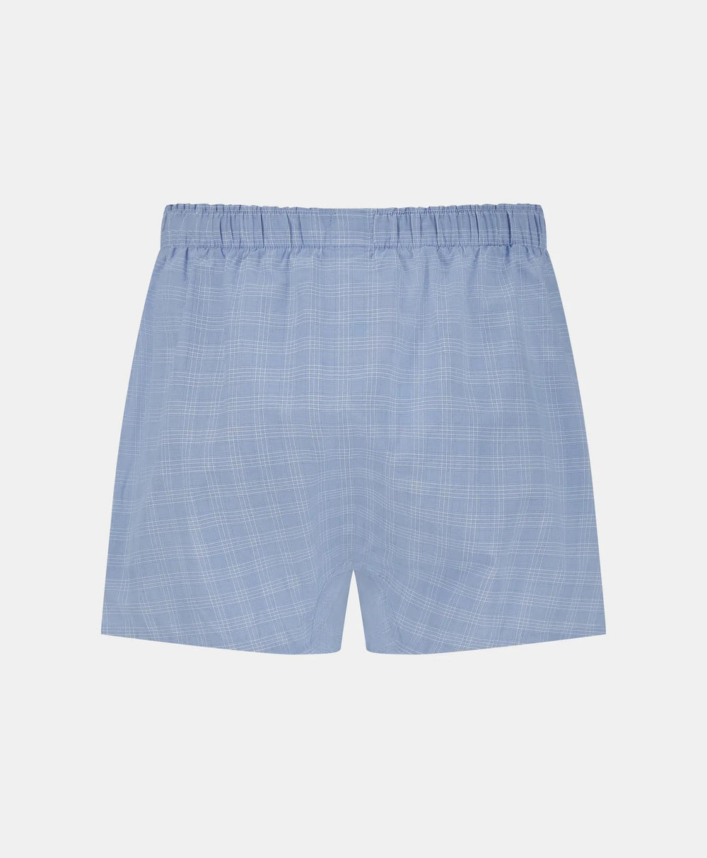 Slim Fit Cotton Broadcloth Check Boxers
